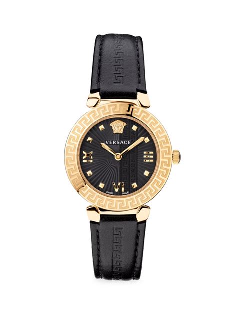 saks fifth avenue versace watch|Versace palazzo strap watch.